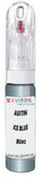 10ml–30ml touch-up kit for Austin Healey chips and scratches, precise colour match to Ice Blue Metallic BU02