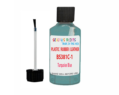 Bs381C-102 Turquoise Blue Window Pvc,Upvc Plastic Blue Touch Up Paint