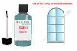 Ral Turquoise Blue Paint Code Bs381C-102 Door And Window Brush Paint Upvc Doors Pvc