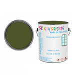 BS381C-220 Olive Green For Bicycle Frames Acrylic Green Metal Bike 250Ml Tin