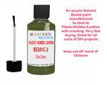BS381C-220 Olive Green Touch up paint repair, scratches, scuff, chips, damage, fix, window restore, window pvc, upvc
