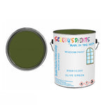 Olive Green Bs381C-220 Window Door Paint Brush Or Spray Pvc Upvc Green Tin