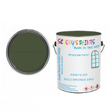 BS381C-223 Middle Bronze Green For Bicycle Frames Acrylic Green Metal Bike 250Ml Tin