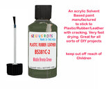 BS381C-223 Middle Bronze Green Touch up paint repair, scratches, scuff, chips, damage, fix, window restore, window pvc, upvc