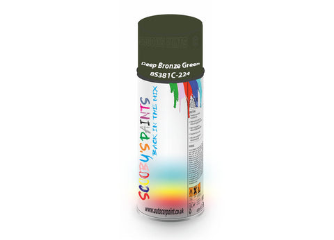 Deep Bronze Green Bs381C224 Window Door Aerosol Spray Paint Pvc And Upvcgreen Spray