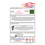 Dent repair paint,restore your windows and doors,door colour ideas, ral spray paint, british standard spray paint, paint for upvc and pvc plastic windows and doors BS381C225 Light Brunswick Green adhesive spray paint