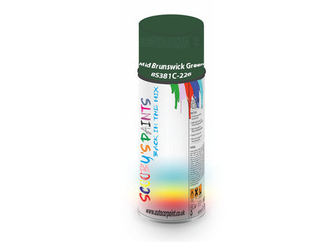 Mid Brunswick Green Bs381C226 Window Door Aerosol Spray Paint Pvc And Upvcgreen Spray