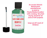 BS381C-228 Emerald Green Touch up paint repair, scratches, scuff, chips, damage, fix, window restore, window pvc, upvc