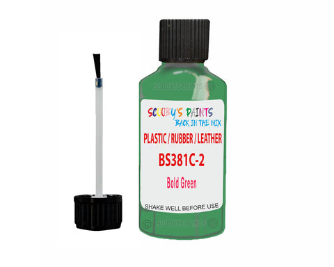 Bs381C-262 Bold Green Window Pvc,Upvc Plastic Green Touch Up Paint