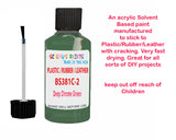 BS381C-267 Deep Chrome Green Touch up paint repair, scratches, scuff, chips, damage, fix, window restore, window pvc, upvc