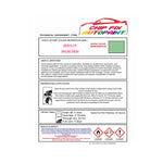BS381C-275 Opaline Green Customise Paints for Your Bike,Bicycle Colour Ideas, Trike Colours
