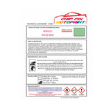 BS381C-275 Opaline Green Customise Paints for Your Bike,Bicycle Colour Ideas, Trike Colours