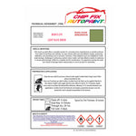 Dent repair paint,restore your windows and doors,door colour ideas, ral spray paint, british standard spray paint, paint for upvc and pvc plastic windows and doors BS381C278 Light Olive Green adhesive spray paint