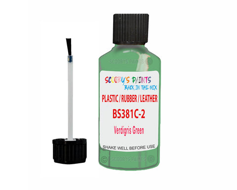 Bs381C-280 Verdigris Green Window Pvc,Upvc Plastic Green Touch Up Paint