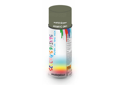 Nato Green Bs381C285 Window Door Aerosol Spray Paint Pvc And Upvcgreen Spray