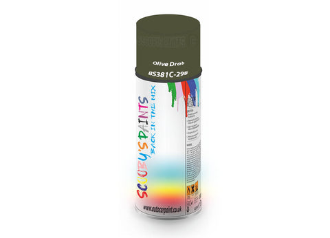 Olive Drab Bs381C298 Window Door Aerosol Spray Paint Pvc And Upvcgreen Spray