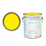 BS381C-309 Canary Yellow For Bicycle Frames Acrylic Yellow Metal Bike 250Ml Tin