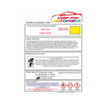 BS381C 309 Scuff Repair, Restore Bike, BS381C Colours For a Bike, Brand New Bike Design, Cool Bike Colours, Canary Yellow Trike Colour, yellow Metal Paint