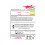 BS381C 310 Scuff Repair, Restore Bike, BS381C Colours For a Bike, Brand New Bike Design, Cool Bike Colours, Primrose Trike Colour, yellow Metal Paint