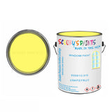 BS381C-315 Grapefruit For Bicycle Frames Acrylic Yellow Metal Bike 250Ml Tin