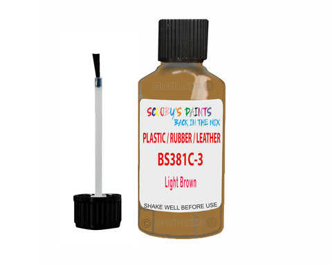 Bs381C-320 Light Brown Window Pvc,Upvc Plastic Brown Touch Up Paint