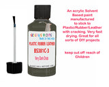 BS381C-337 Very Dark Drab Touch up paint repair, scratches, scuff, chips, damage, fix, window restore, window pvc, upvc