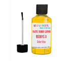 Bs381C-356 Golden Yellow Window Pvc,Upvc Plastic Yellow Touch Up Paint