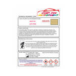 BS381C 361 Scuff Repair, Restore Bike, BS381C Colours For a Bike, Brand New Bike Design, Cool Bike Colours, Light Stone Trike Colour, yellow Metal Paint