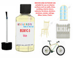 BS381C Vellum Touch Up Paint For Metal bicycle Frames, Chip Repair,Customisation paints, Bike Colour Ideas, yellow Cycle Paints