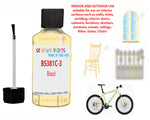 BS381C Biscuit Touch Up Paint For Metal bicycle Frames, Chip Repair,Customisation paints, Bike Colour Ideas, yellow Cycle Paints