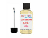 Bs381C-384 Light Straw Window Pvc,Upvc Plastic Yellow Touch Up Paint