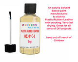 BS381C-388 Beige Touch up paint repair, scratches, scuff, chips, damage, fix, window restore, window pvc, upvc
