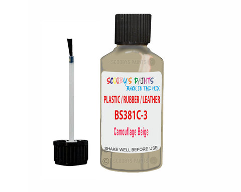 Bs381C-389 Camouflage Beige Window Pvc,Upvc Plastic Beige Touch Up Paint