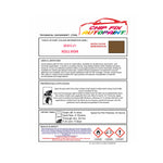 BS381C-411 Middle Brown Customise Paints for Your Bike,Bicycle Colour Ideas, Trike Colours