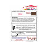 BS381C-412 Dark Brown Customise Paints for Your Bike,Bicycle Colour Ideas, Trike Colours