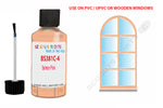 Ral Salmon Pink Paint Code Bs381C-447 Door And Window Brush Paint Upvc Doors Pvc