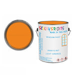 BS381C-557 Light Orange For Bicycle Frames Acrylic Orange Metal Bike 250Ml Tin
