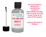 BS381C-626 Camouflage Grey Touch up paint repair, scratches, scuff, chips, damage, fix, window restore, window pvc, upvc