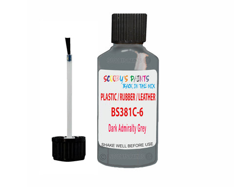 Bs381C-632 Dark Admiralty Grey Window Pvc,Upvc Plastic Silver-Grey Touch Up Paint