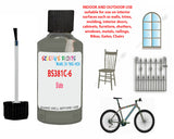 BS381C Slate Touch Up Paint For Metal bicycle Frames, Chip Repair,Customisation paints, Bike Colour Ideas, SILVER-GREY Cycle Paints