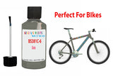 Bs381C 634 Slate Bicycle Frame Acrylic Silver-Grey Metal Bike Touch Up Paint