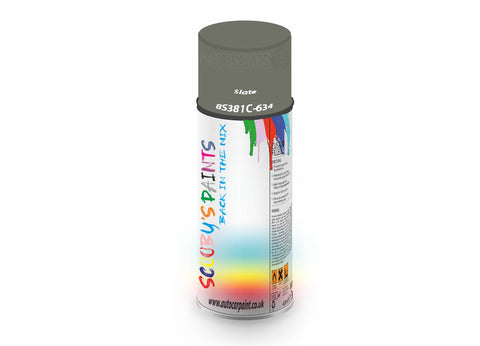 Slate Bs381C634 Window Door Aerosol Spray Paint Pvc And Upvcsilver-Grey Spray