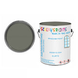 BS381C-634 Slate For Bicycle Frames Acrylic Silver-Grey Metal Bike 250Ml Tin