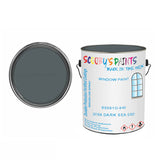 BS381C-640 Extra Dark Sea Grey For Bicycle Frames Acrylic Silver-Grey Metal Bike 250Ml Tin