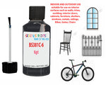 BS381C Night Touch Up Paint For Metal bicycle Frames, Chip Repair,Customisation paints, Bike Colour Ideas, BLACK Cycle Paints