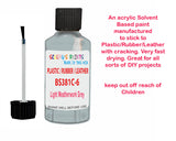 BS381C-676 Light Weatherwork Grey Touch up paint repair, scratches, scuff, chips, damage, fix, window restore, window pvc, upvc