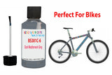 Bs381C 677 Dark Weatherwork Grey Bicycle Frame Acrylic Silver-Grey Metal Bike Touch Up Paint