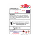 BS381C-796 Dark Violet Customise Paints for Your Bike,Bicycle Colour Ideas, Trike Colours