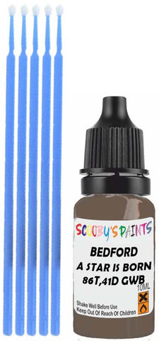 Close-up chip repair on 2013-2018 Bedford All in factory A Star Is Born (paint code 86T,41D GWB)