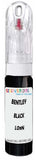 10ml–30ml touch-up kit for Bentley Continental Flying chips and scratches, precise colour match to Black Crystal Pearl LO9N